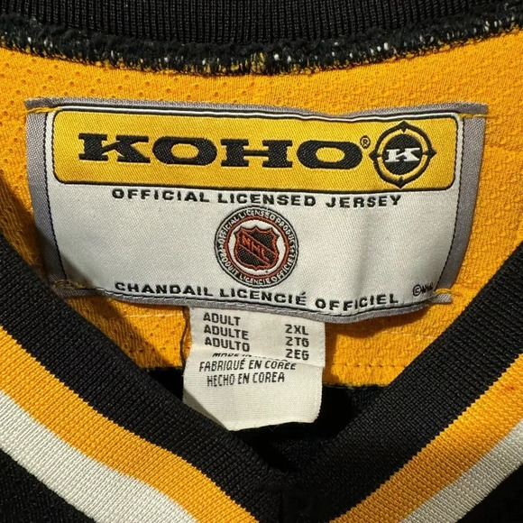 Vintage KOHO Boston Bruins NHL Hockey Jersey - Picture 7 of 14